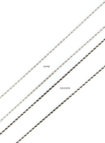 FRENCH ROPE NECKLACE [Polished]