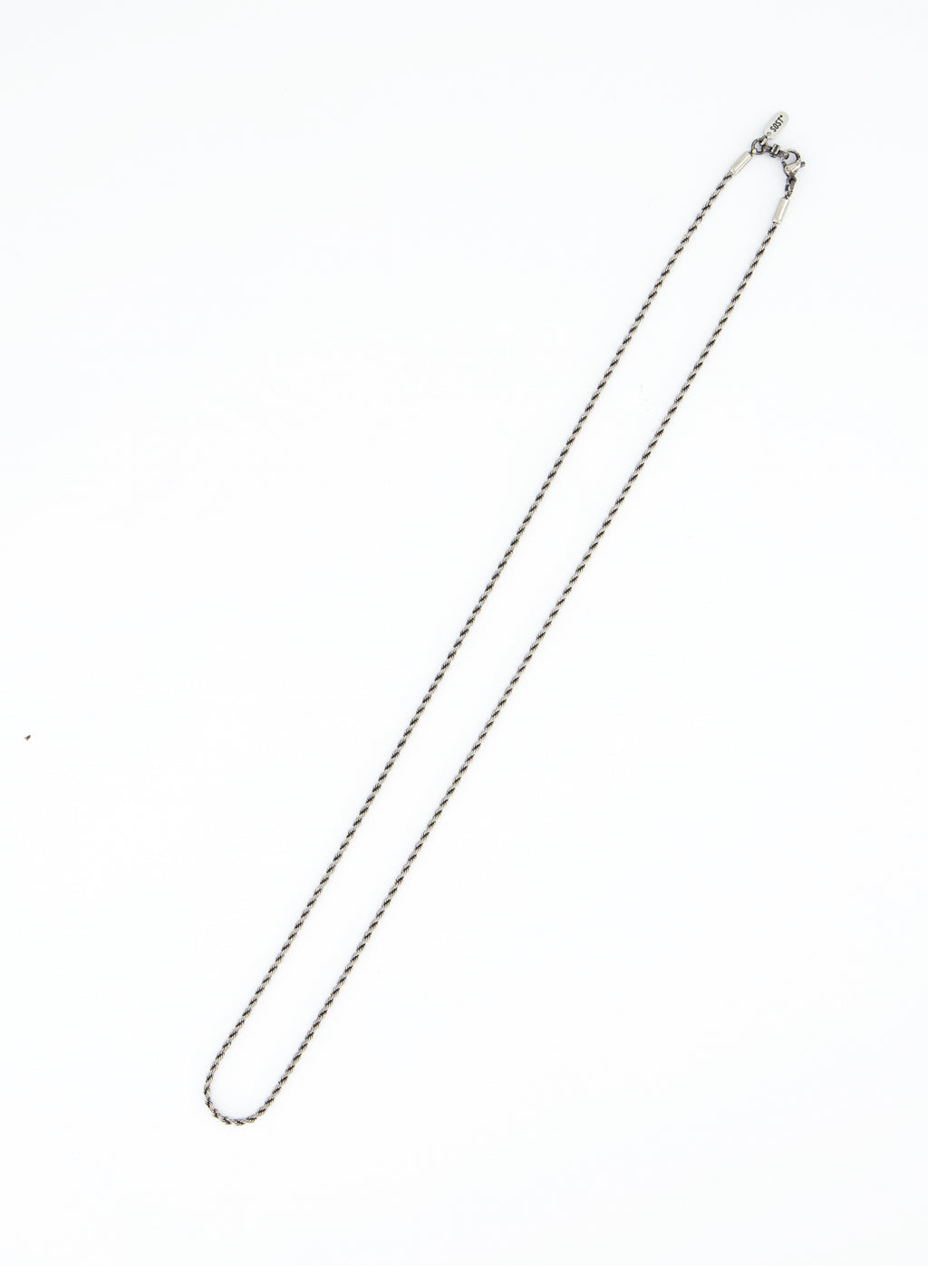 FRENCH ROPE NECKLACE [Oxidized]