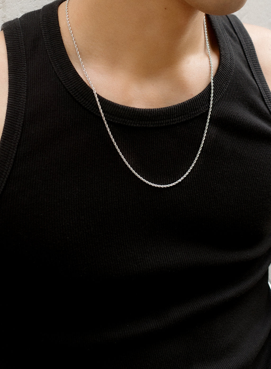 FRENCH ROPE NECKLACE [Polished]