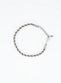 FRENCH ROPE BRACELET [Oxidised] — 4mm