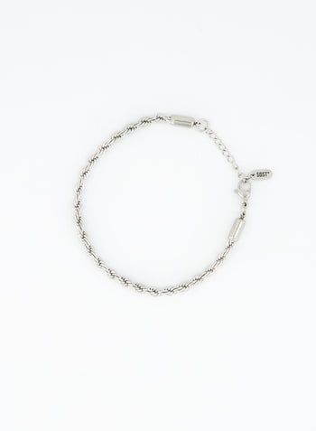 FRENCH ROPE BRACELET [Polished] — 4mm