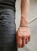 FRENCH ROPE BRACELET [Polished] — 4mm