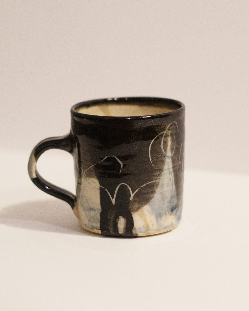Cityscape Blue Cup