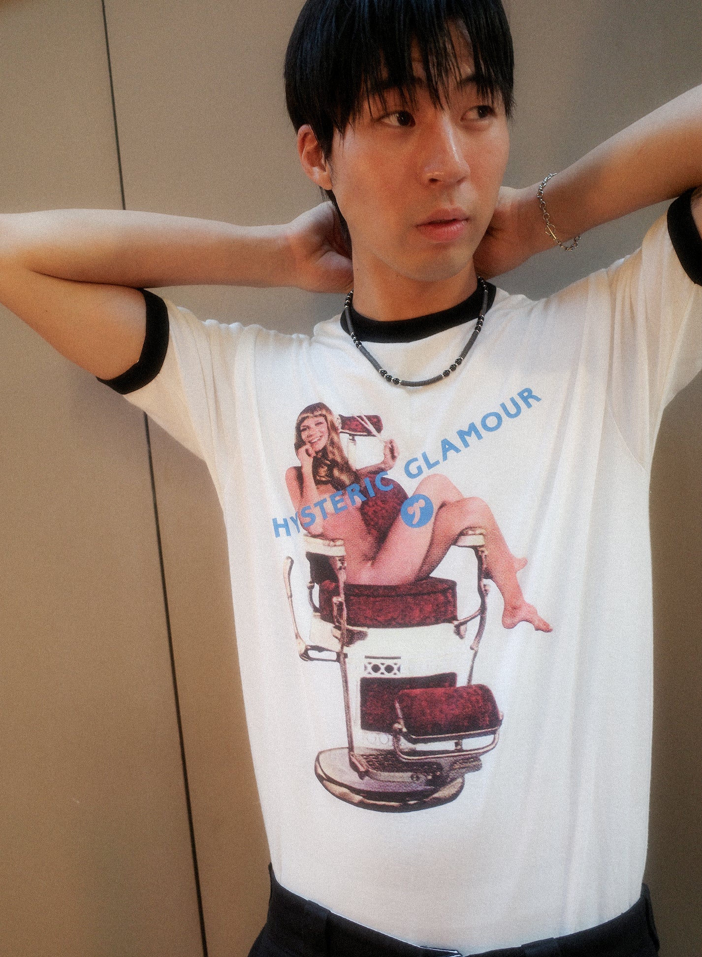 Gravity Bead Necklace — 2color