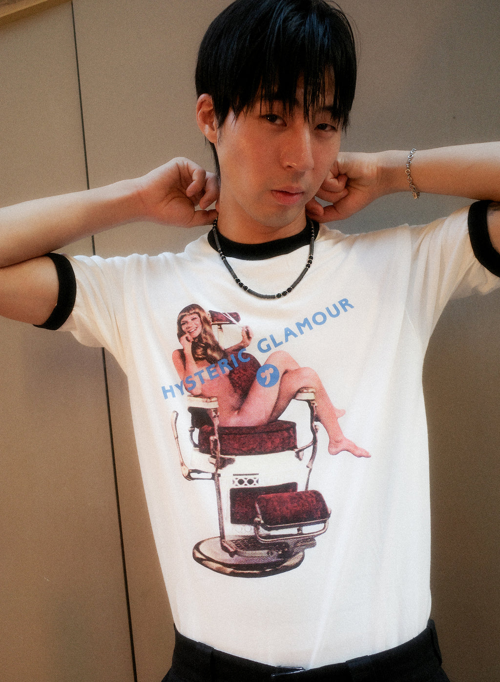 Gravity Bead Necklace — 2color