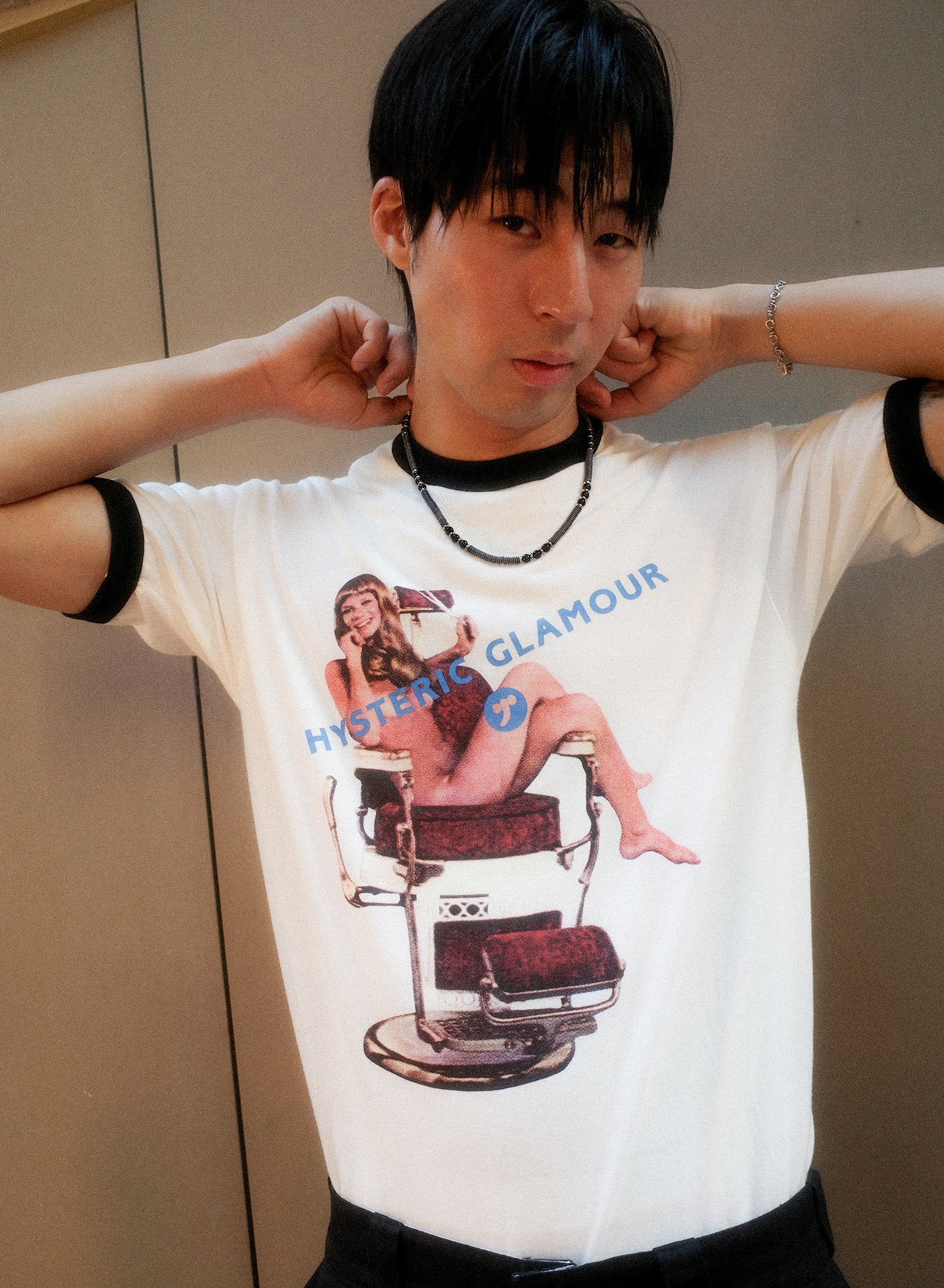 Gravity Bead Necklace — 2color