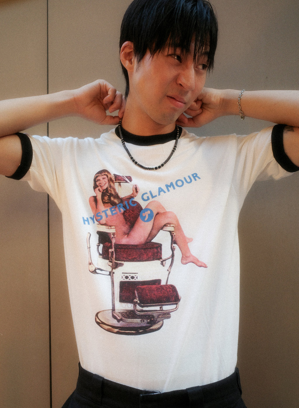 Gravity Bead Necklace — 2color