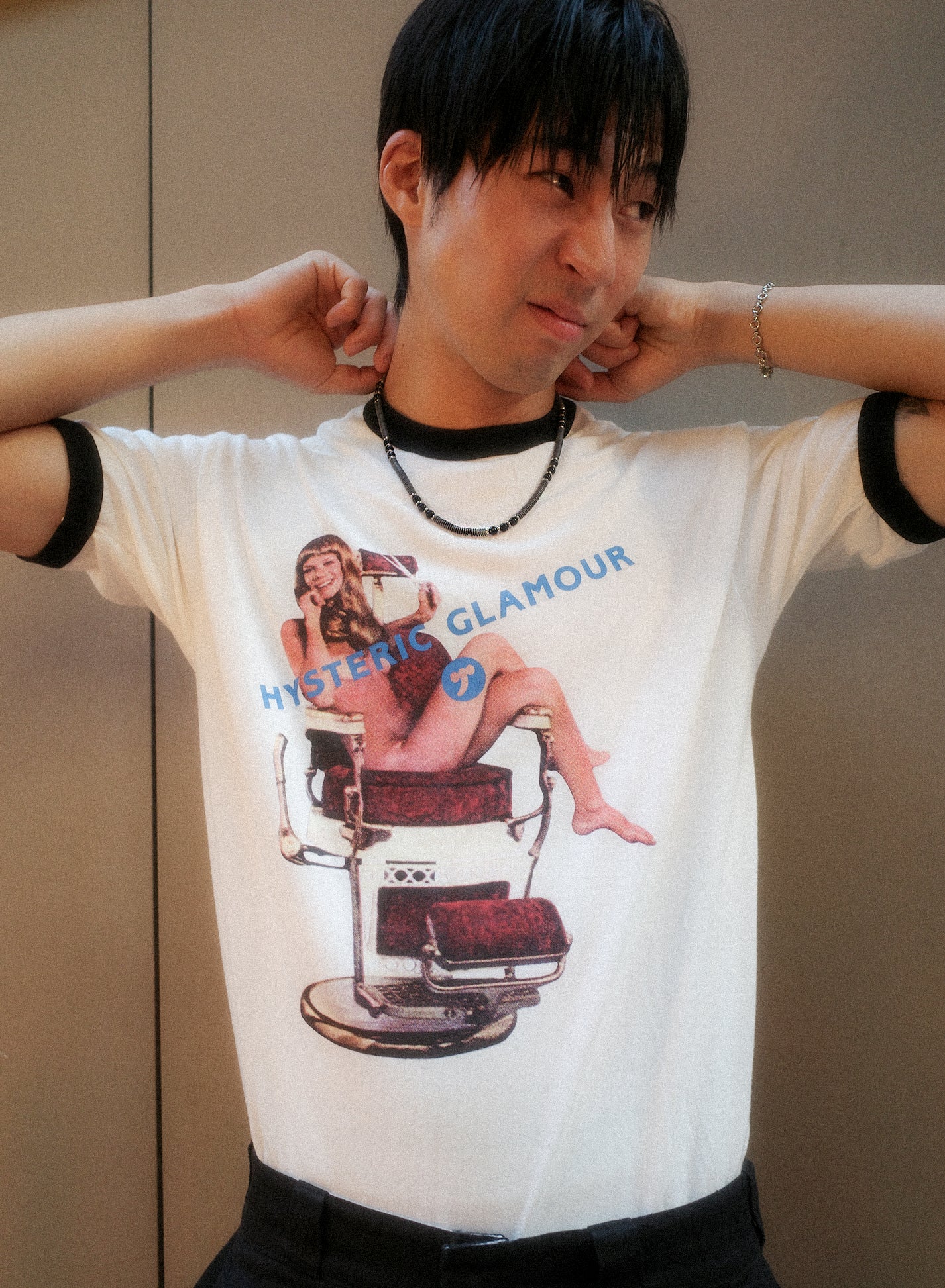 Gravity Bead Necklace — 2color