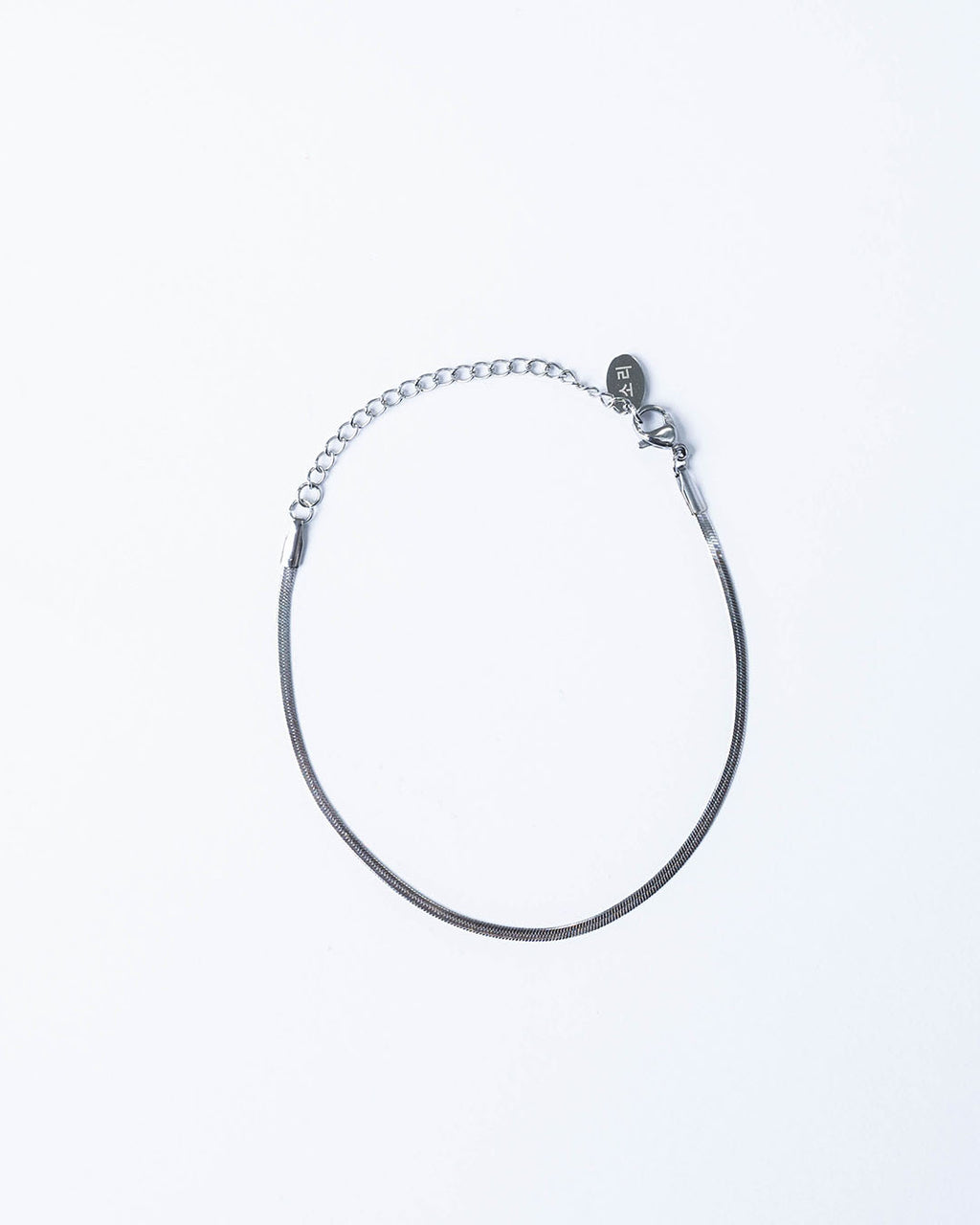 Herringbone Bracelet • Stainless Steel