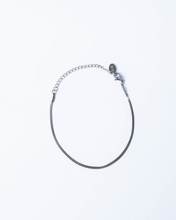 Herringbone Bracelet • Stainless Steel