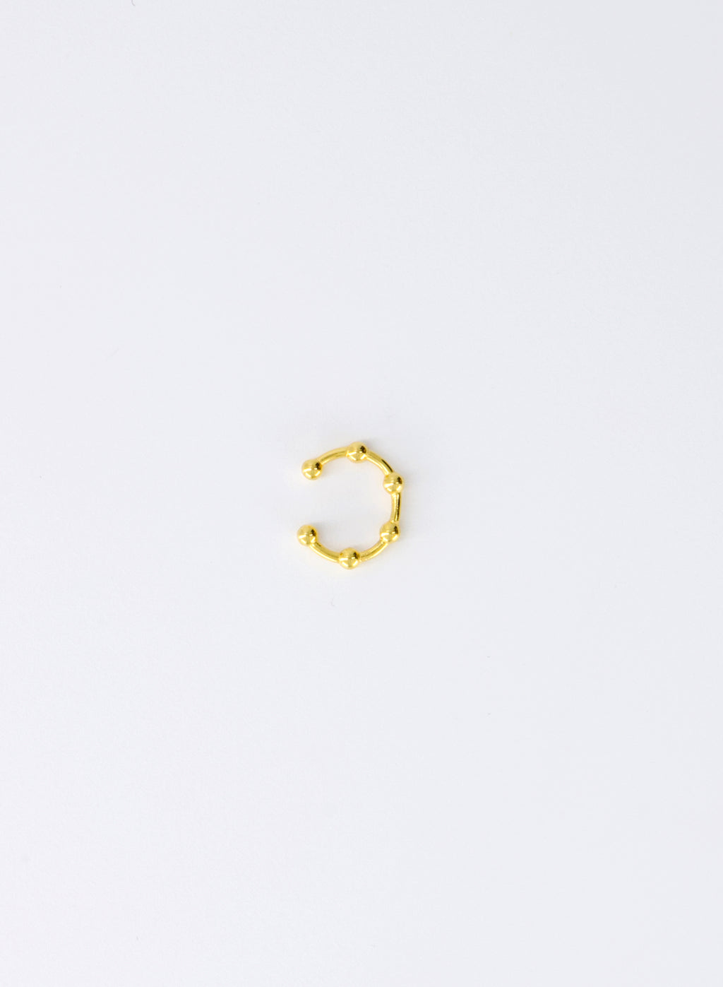LINE DOTS EAR-CUFF