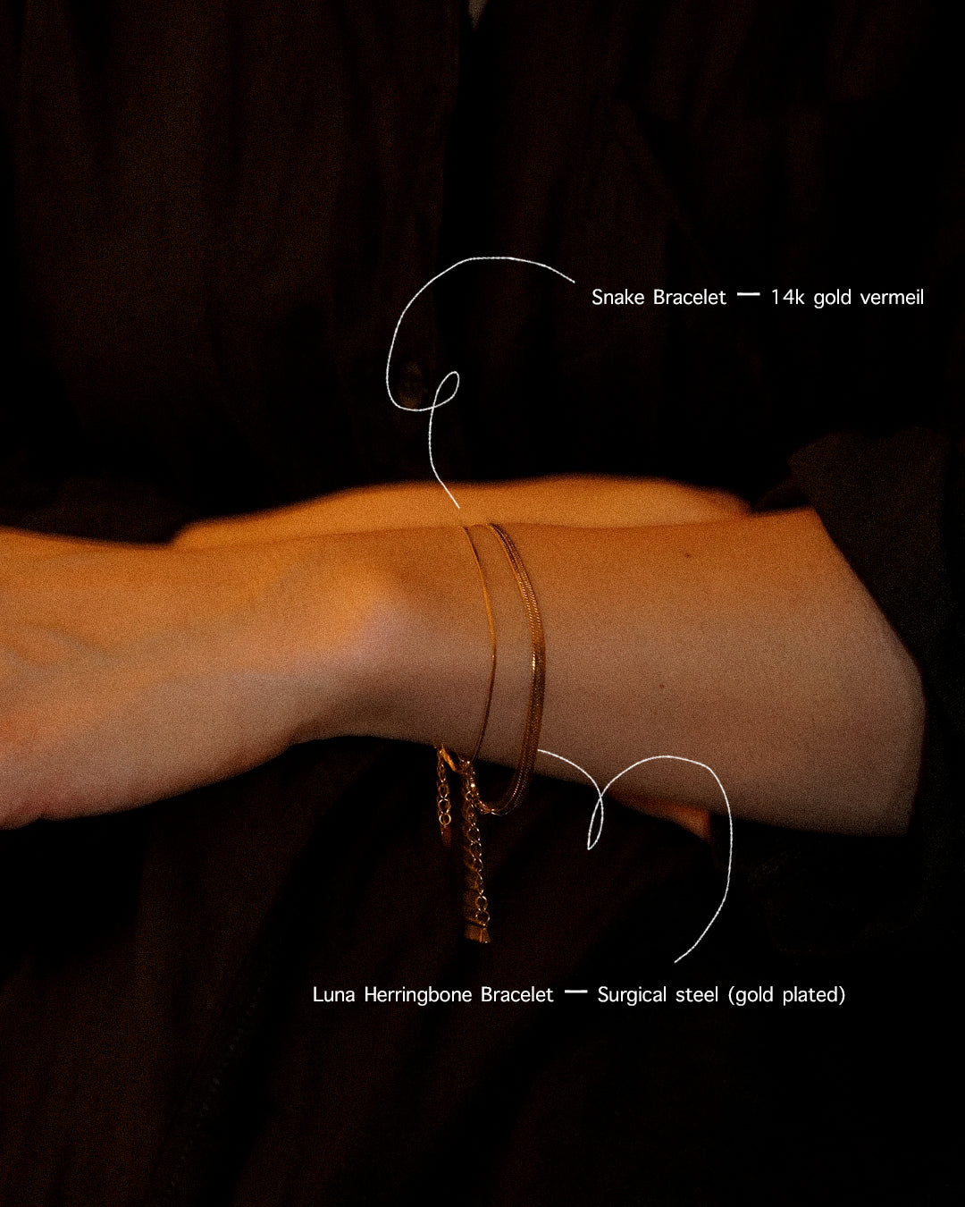 Snake Bracelet (2color)