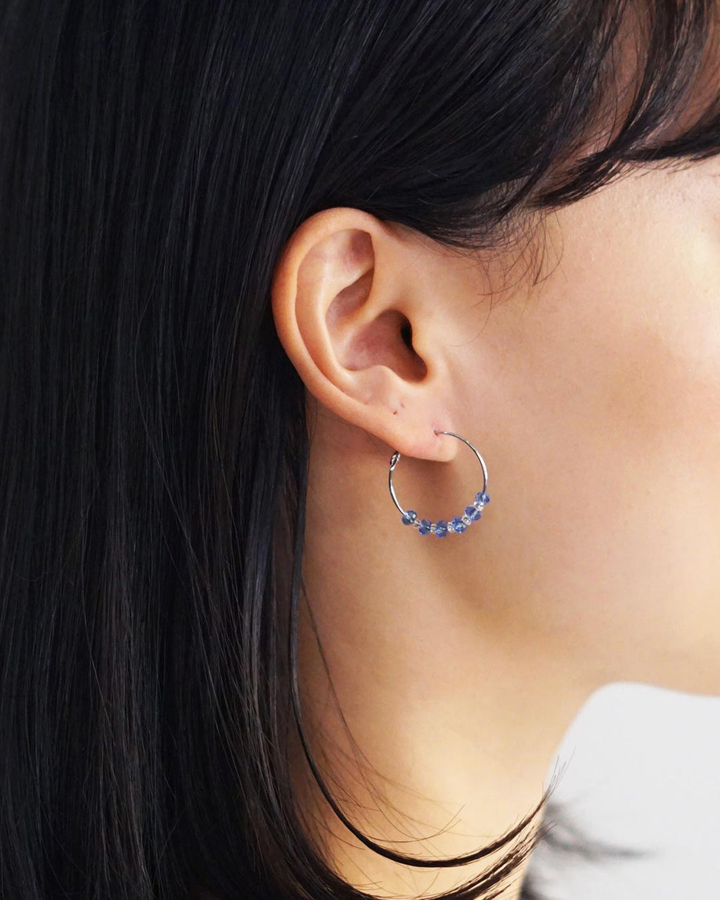 Mini Beads Bee Hoops