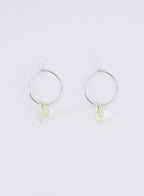 Mini Tri-Crystal Hoops