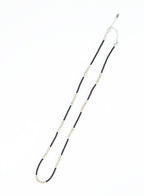 Mono Dune Beads Necklace — Beige