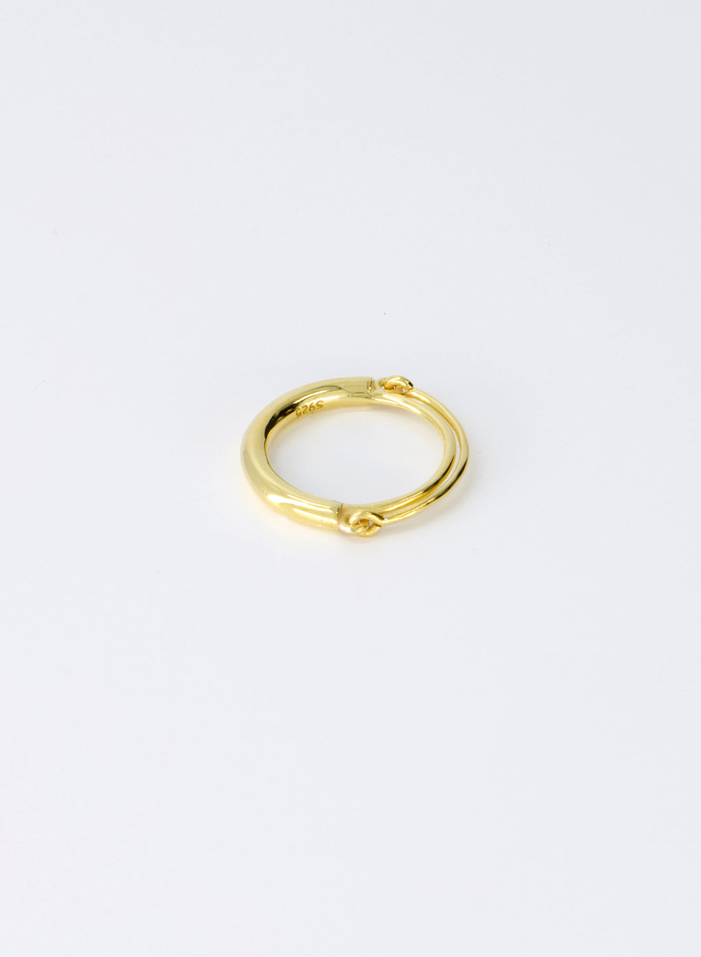 Open Curved Ring