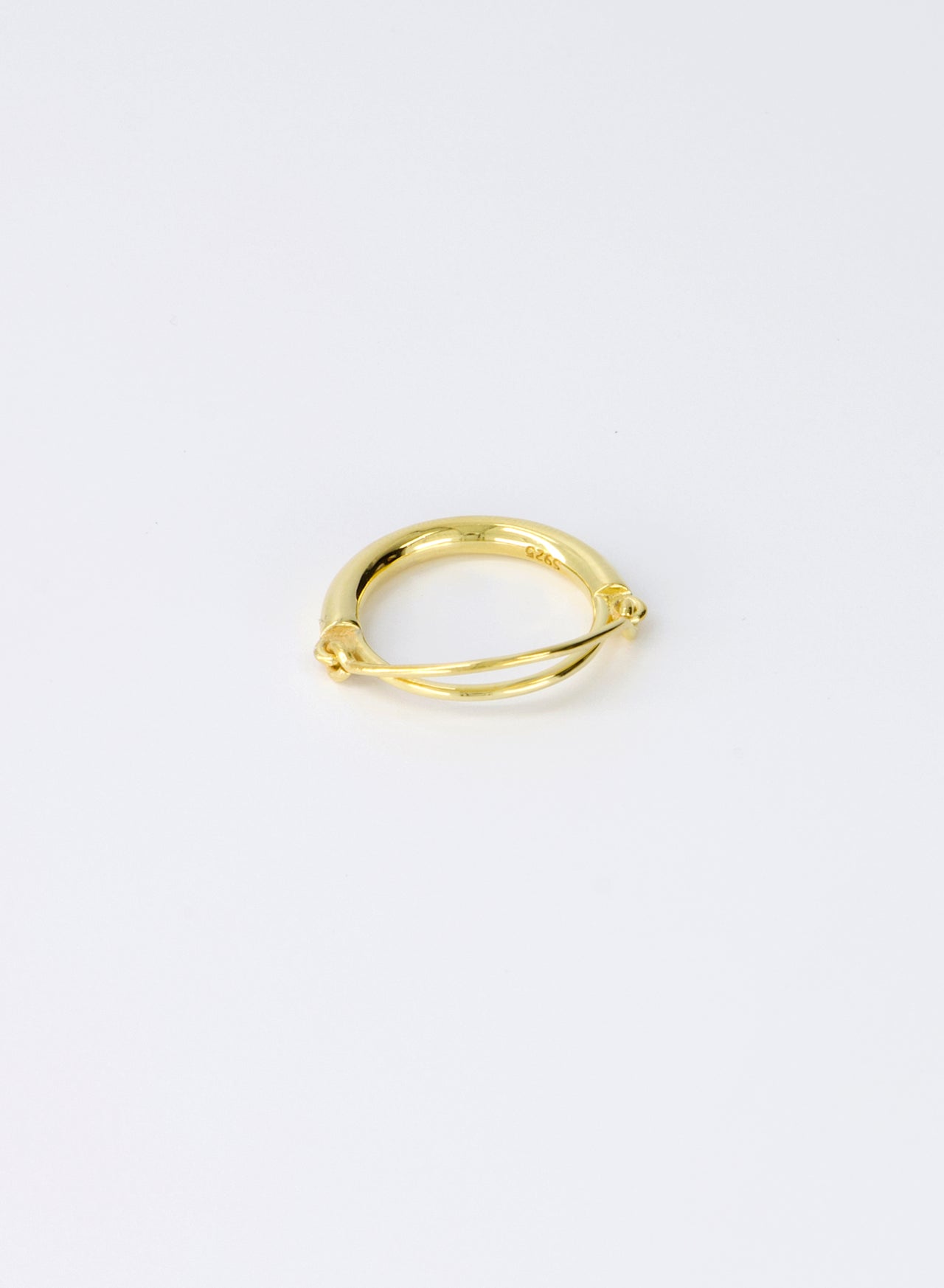 Open Curved Ring