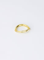 Open Curved Ring