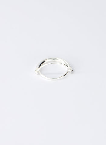 Open Curved Ring