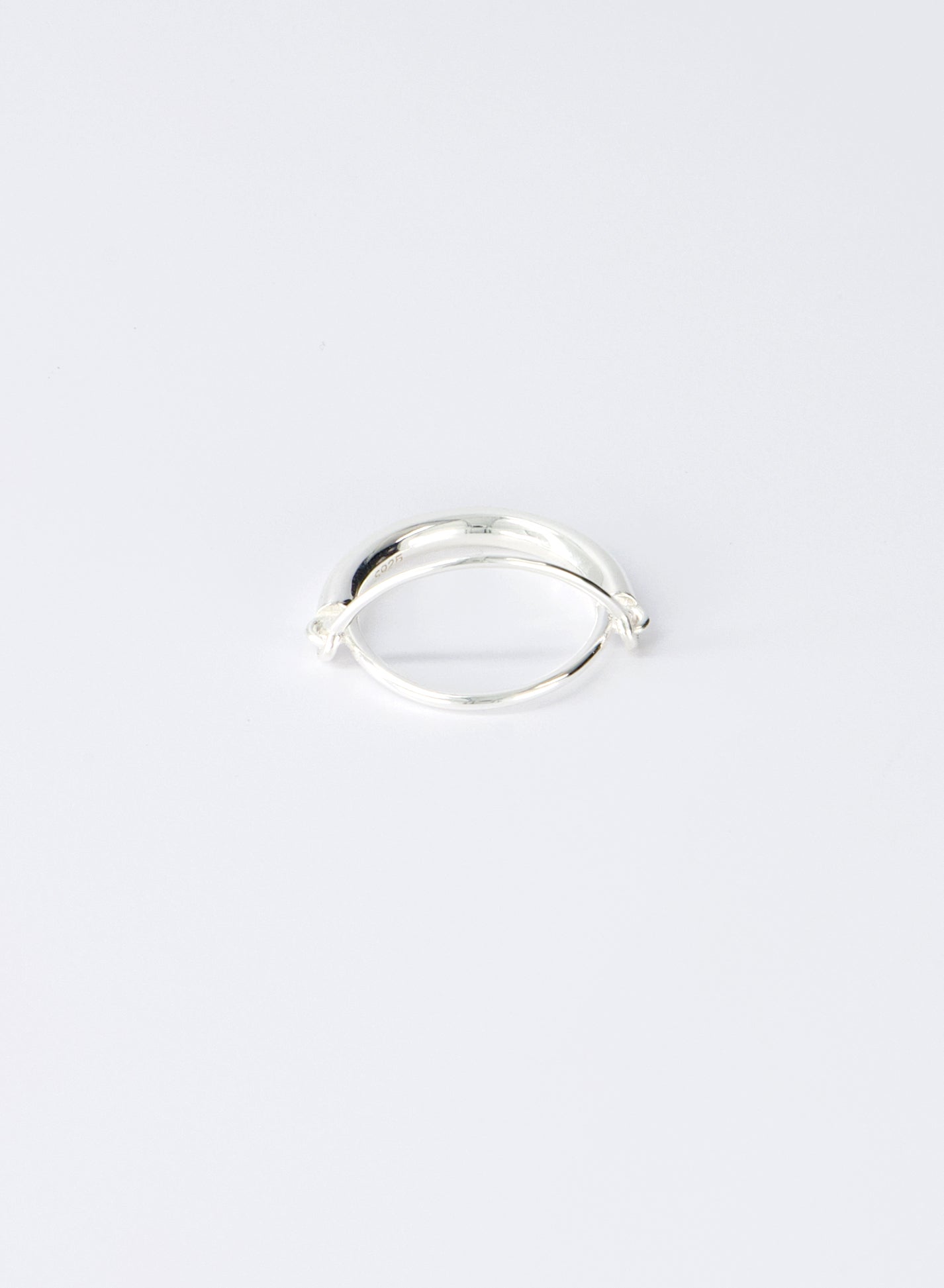 Open Curved Ring