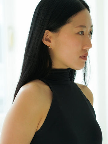 CUBIC CURVED EARRINGS