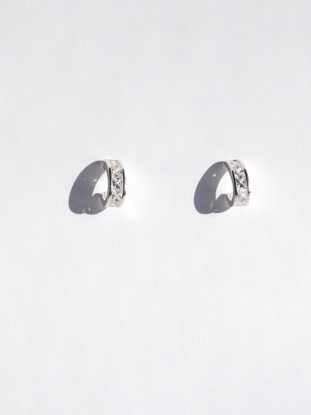 CUBIC CURVED EARRINGS