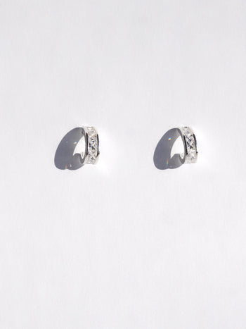 CUBIC CURVED EARRINGS