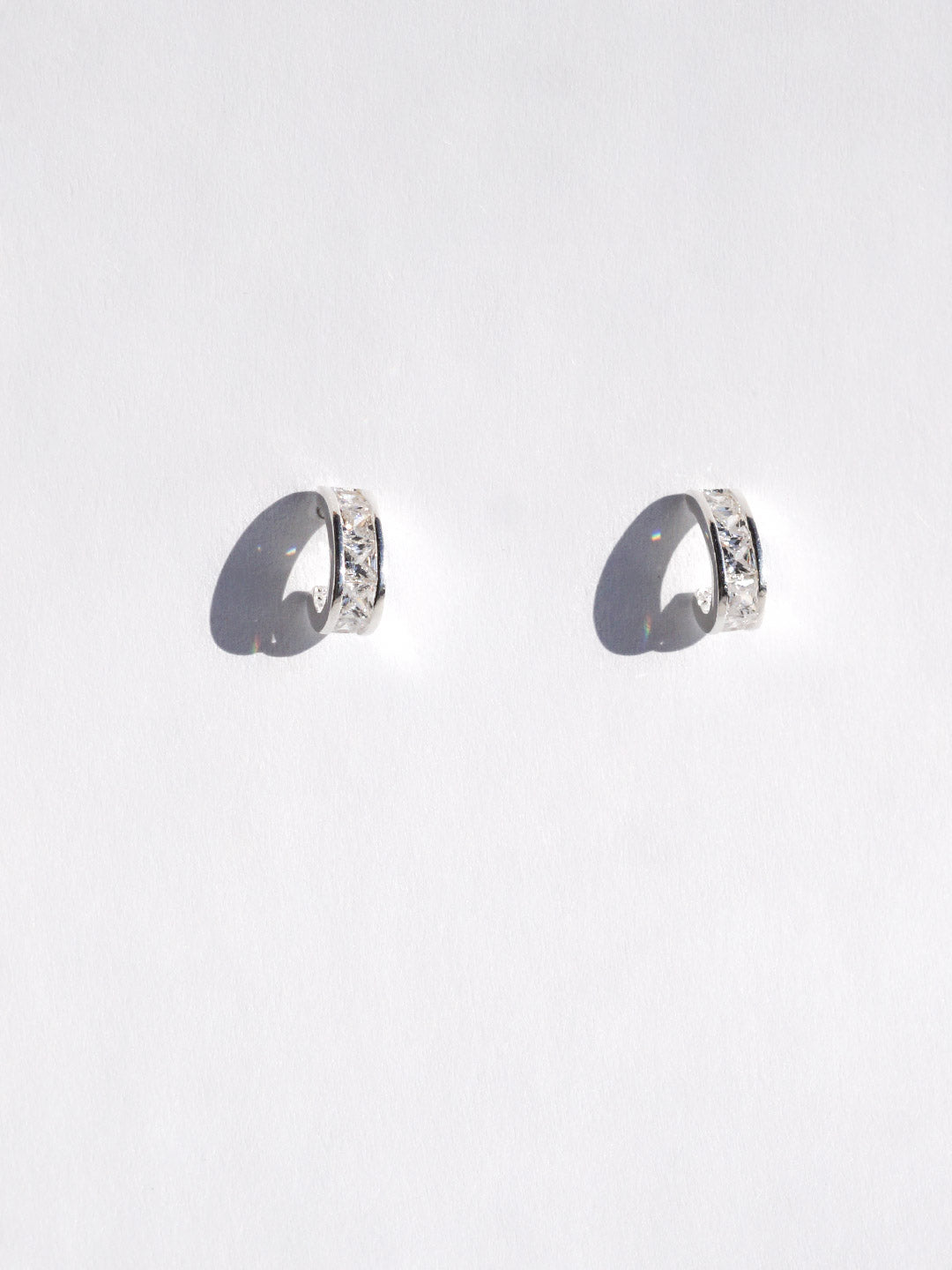 CUBIC CURVED EARRINGS