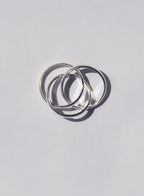 Triple Line Ring