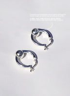 Bold Sphere Hoop