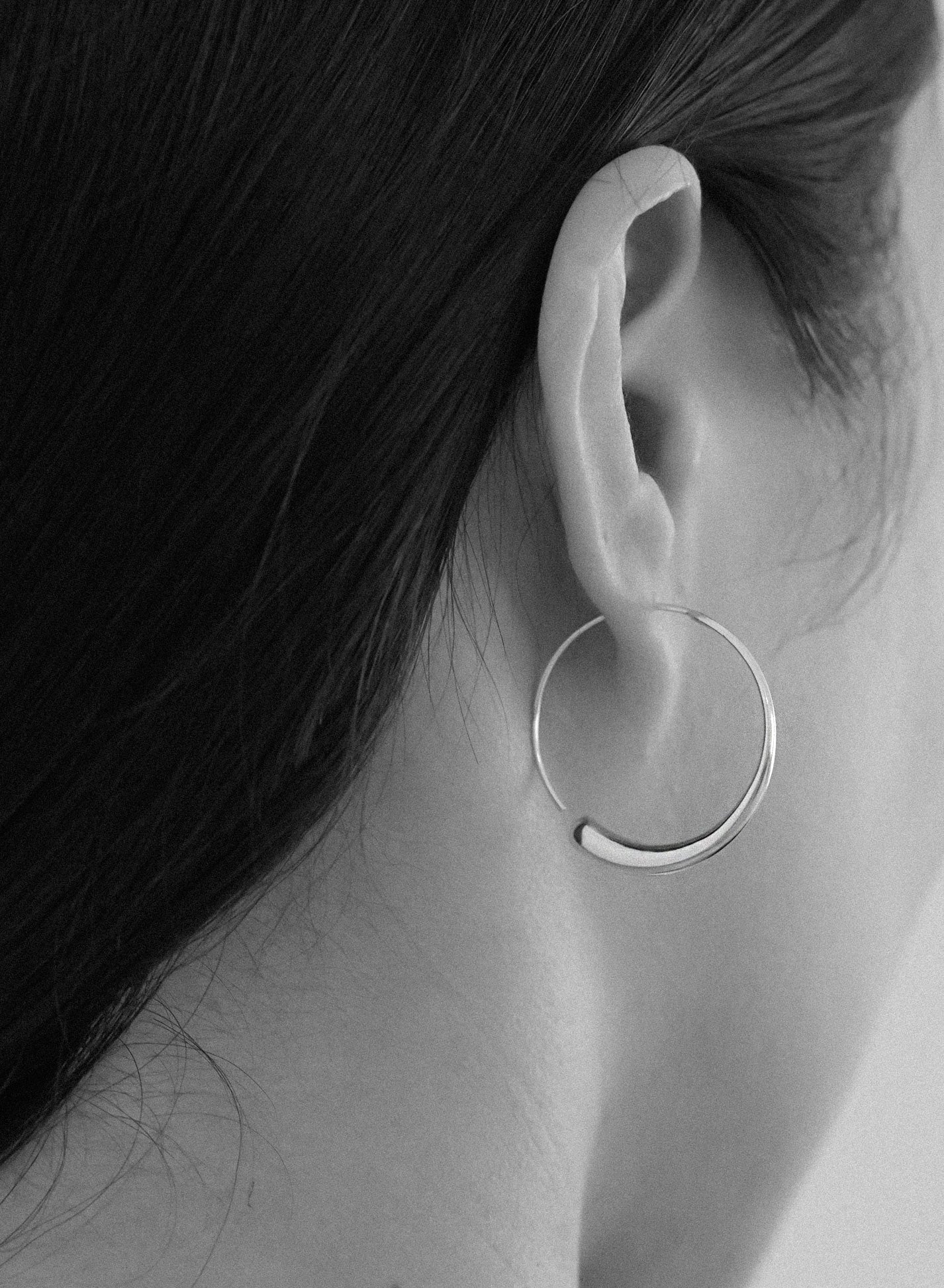 Circular Hook Earring