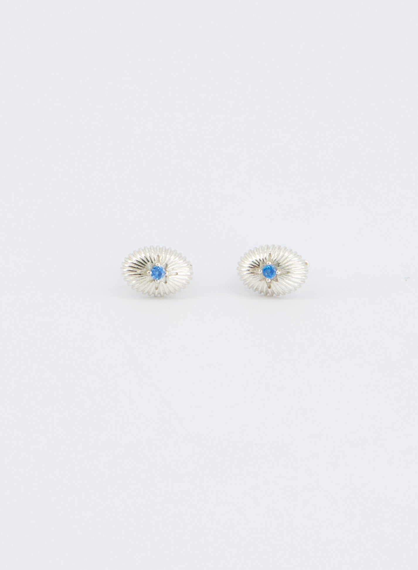 [20%OFF]Blue Gem Hoops