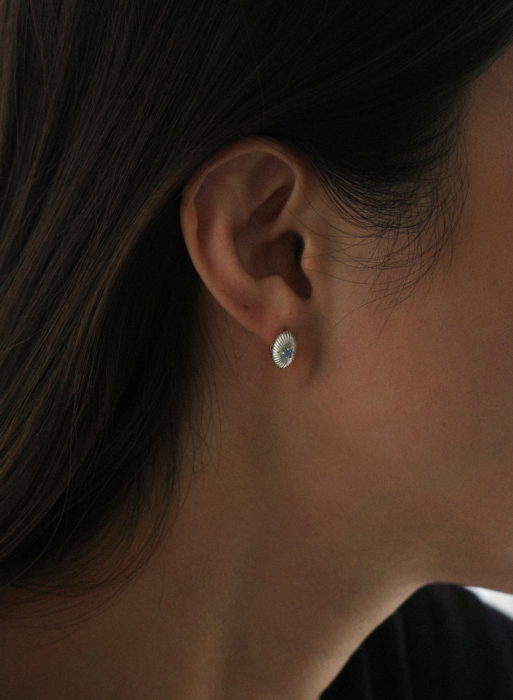 [20%OFF]Blue Gem Hoops
