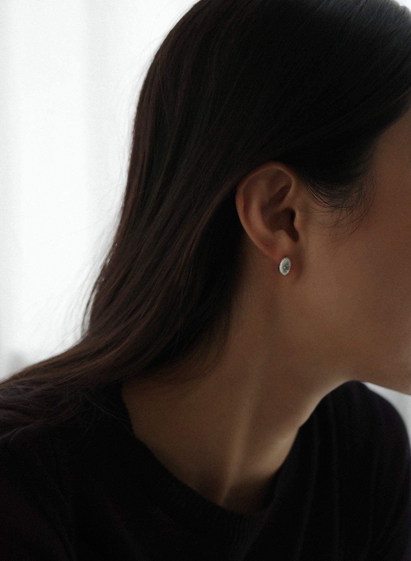[20%OFF]Blue Gem Hoops