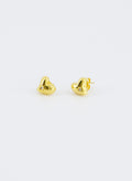 Voluminous Heart Earrings • Gold