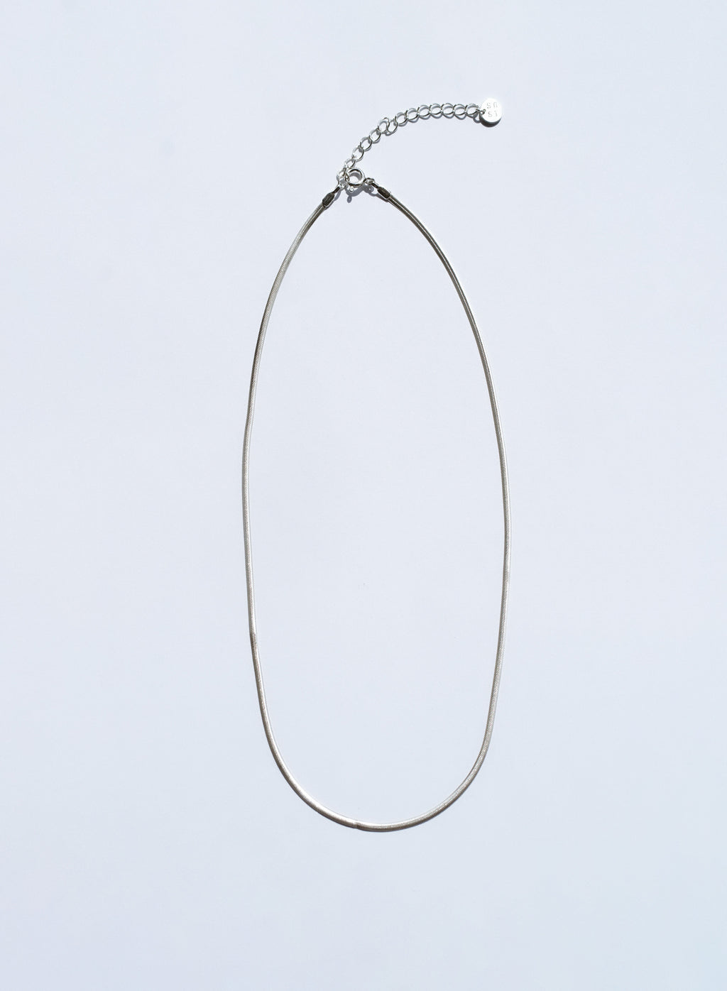 FLAT HERRINGBONE NECKLACE