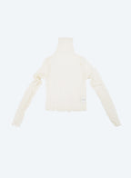 WAVY HIGH NECK TOP