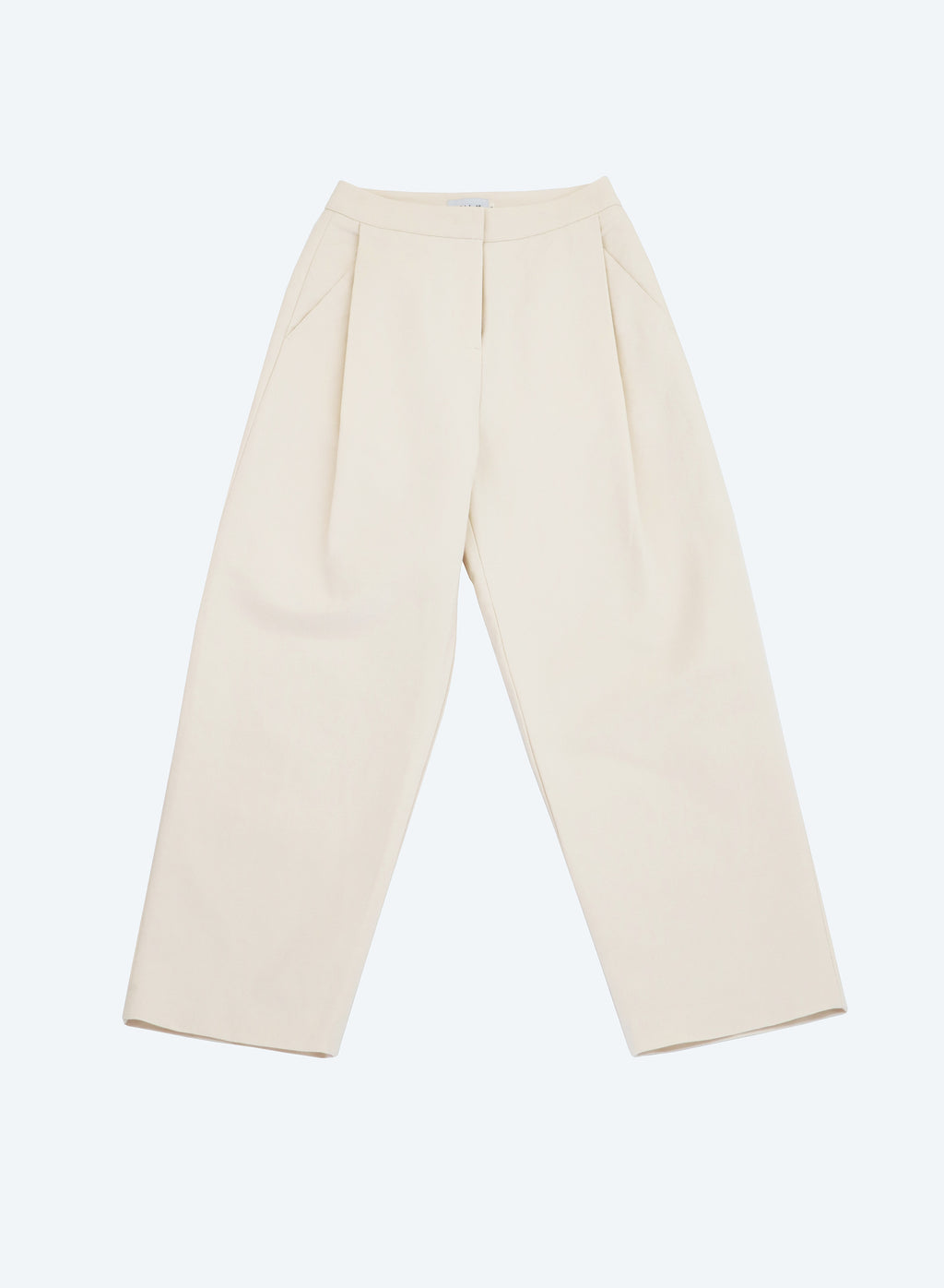 CLASSIC PLEATED BARREL LEG PANTS
