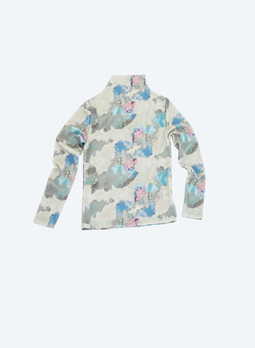 [65%OFF] MOCK NECK WATERMARK TOP