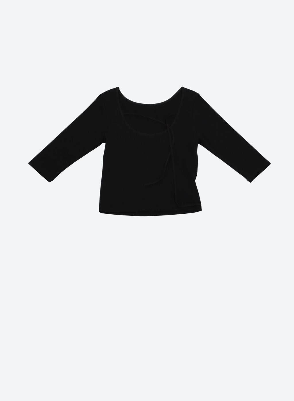 REVERSIBLE SCOOP-NECK TOP