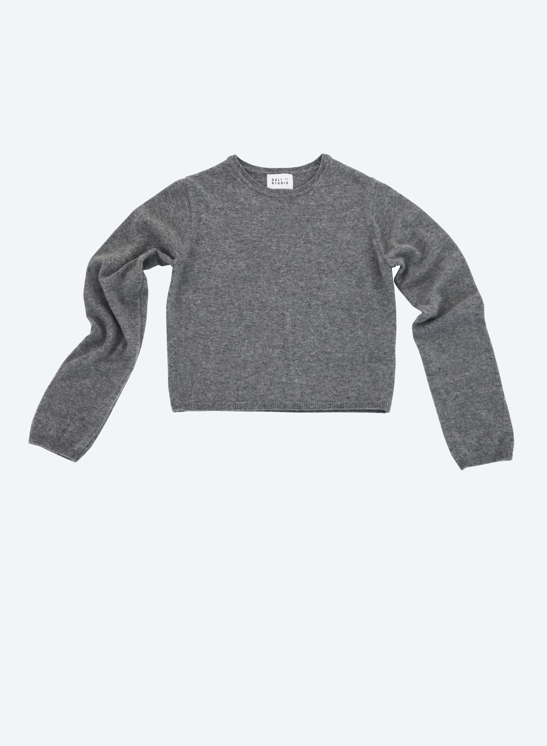 WOOL ROUND-NECK KNIT