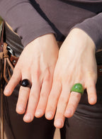 Retro Dome Rings