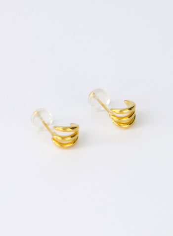 Ribbed Studs