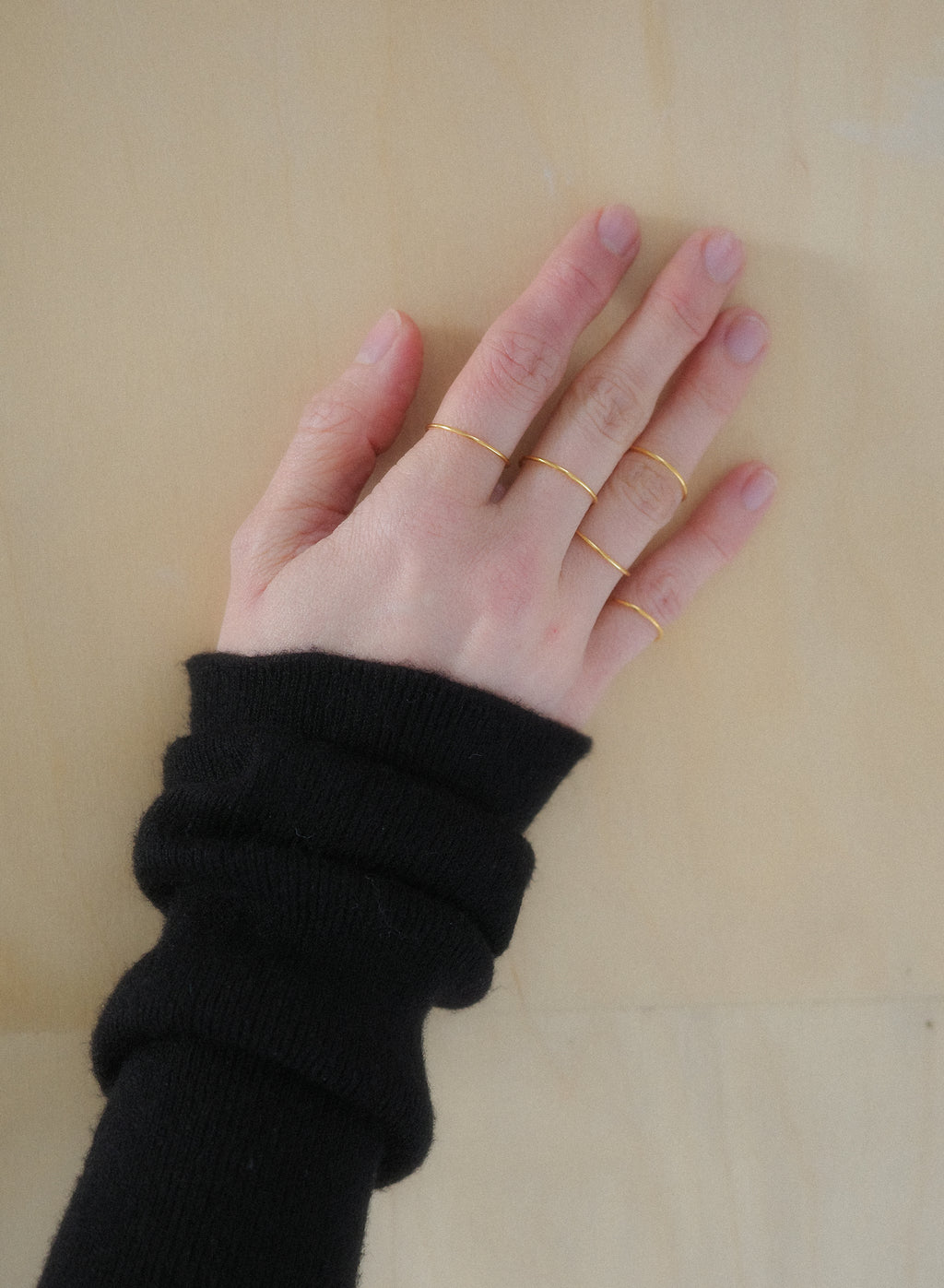 SIMPLE LAYERING RINGS