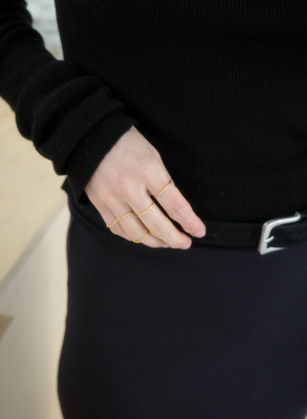 SIMPLE LAYERING RINGS