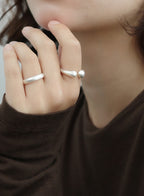 Matte Snake Coil Ring