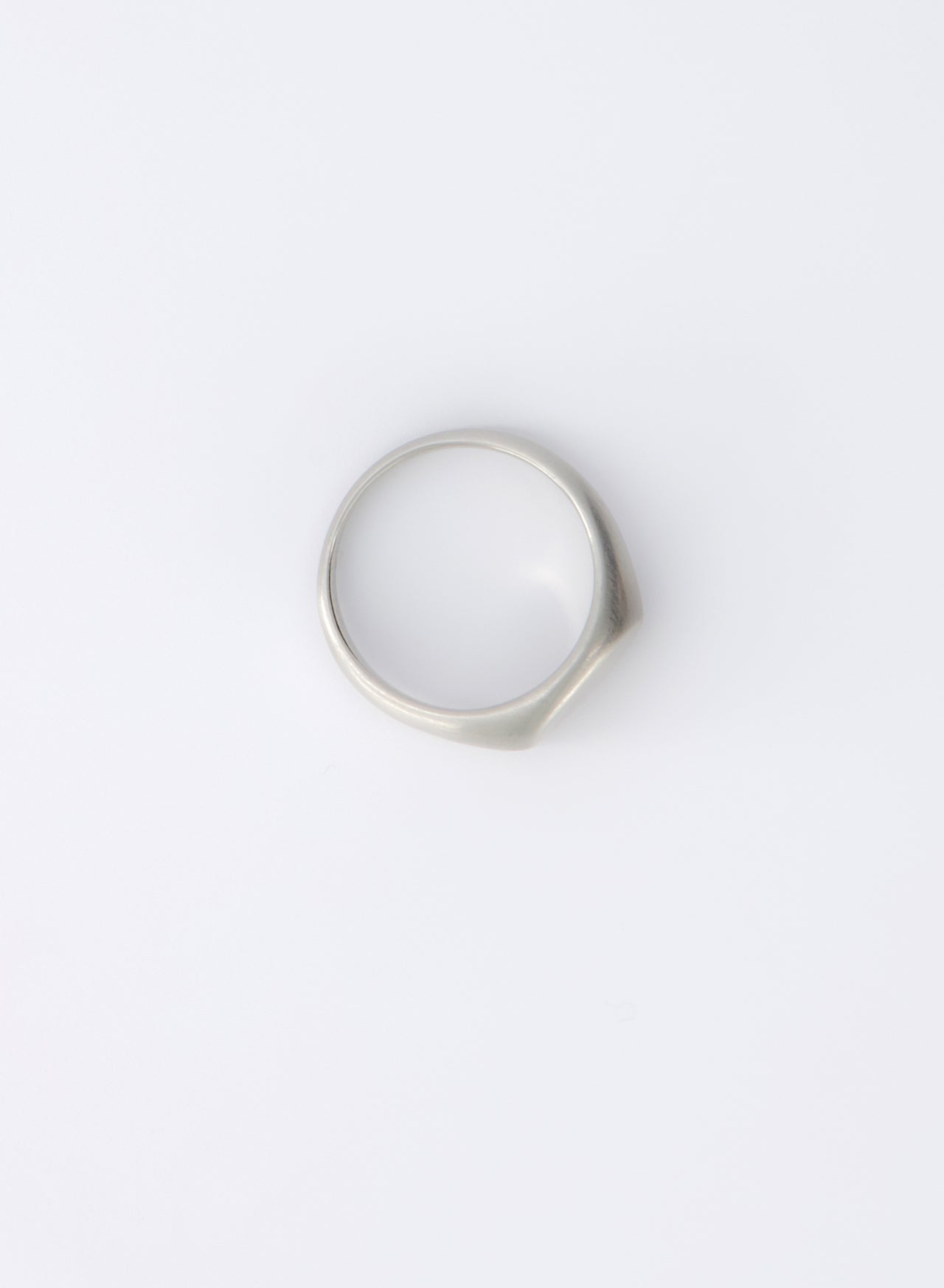 Matte Signet Ring • Stainless Steel