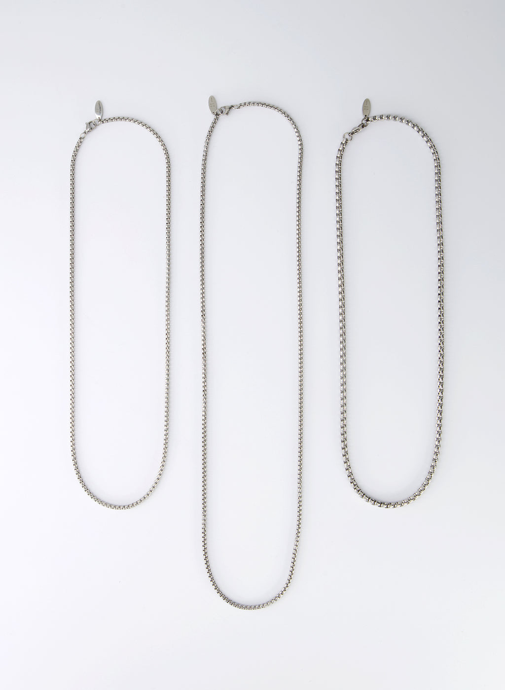 Hex Necklace • Stainless Steel