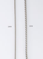 Hex Necklace • Stainless Steel
