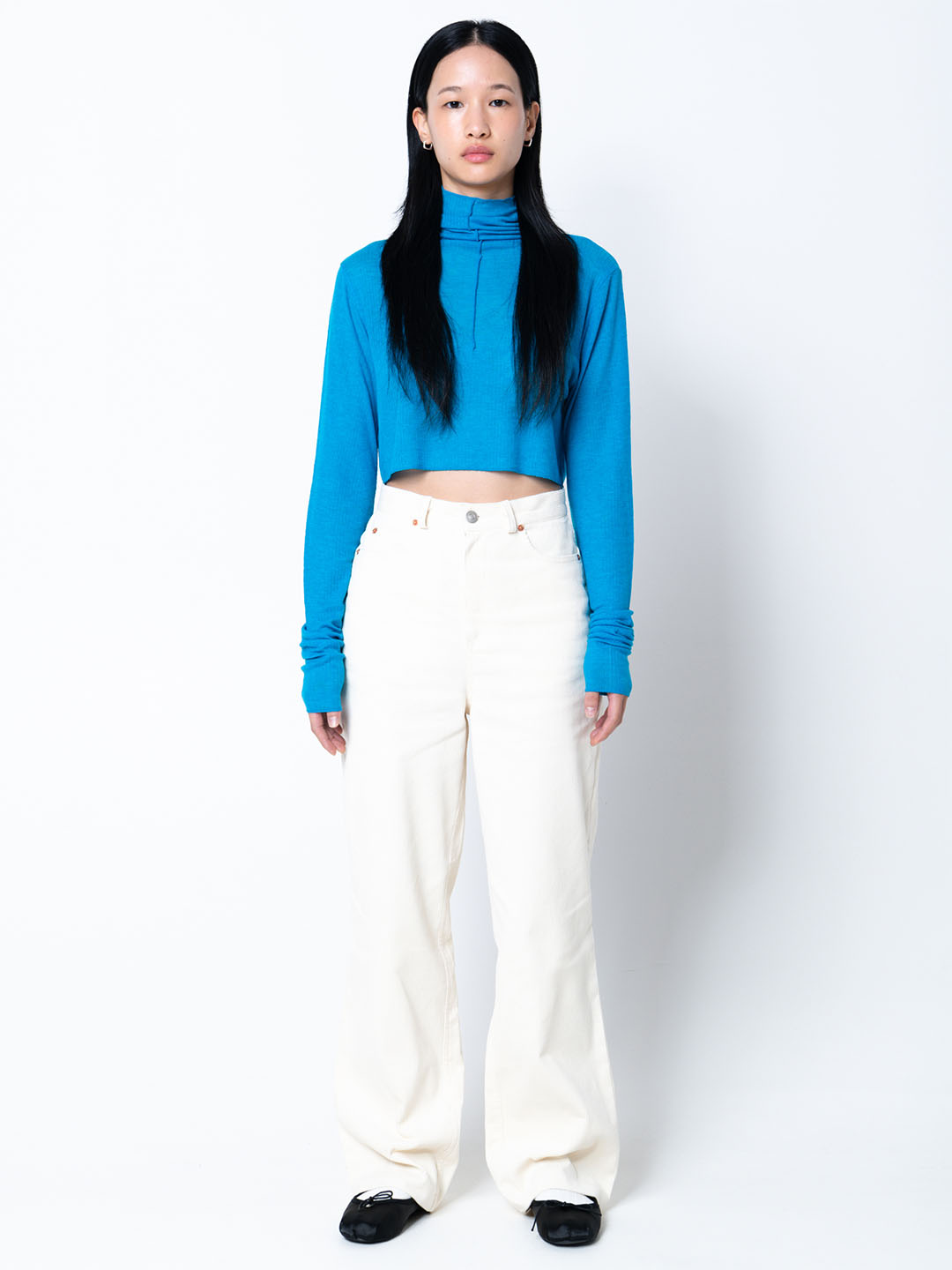 [70%OFF]High Waist Corduroy Pants